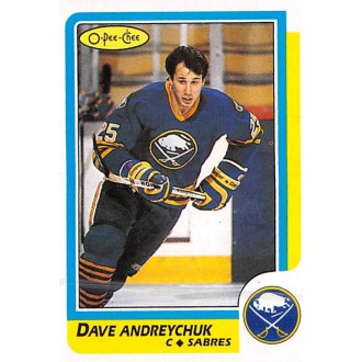 Řadové karty - Andreychuk Dave - 1986-87 O-Pee-Chee No.16