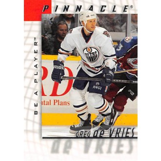 Řadové karty - De Vries Greg - 1997-98 Be A Player No.78
