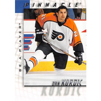 Řadové karty - Kordic Dan - 1997-98 Be A Player No.158