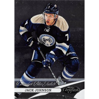Řadové karty - Johnson Jack - 2012-13 Certified No.7