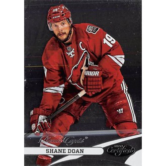 Řadové karty - Doan Shane - 2012-13 Certified No.19