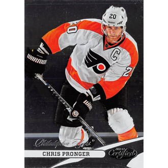 Řadové karty - Pronger Chris - 2012-13 Certified No.20