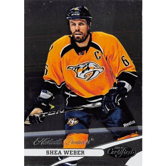 Řadové karty - Weber Shea - 2012-13 Certified No.60