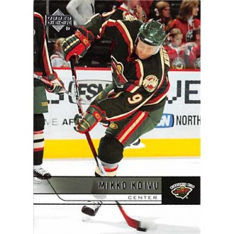 Řadové karty - Koivu Mikko - 2006-07 Upper Deck No.347