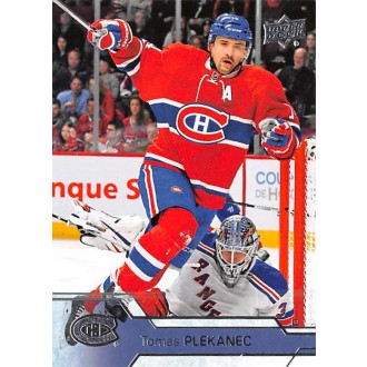 Řadové karty - Plekanec Tomáš - 2016-17 Upper Deck No.104