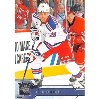 Řadové karty - Kreider Chris - 2016-17 Upper Deck No.125