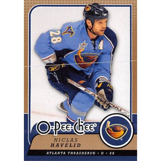 Řadové karty - Havelid Niclas - 2008-09 O-Pee-Chee No.470