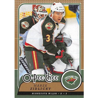 Řadové karty - Židlický Marek - 2008-09 O-Pee-Chee No.637