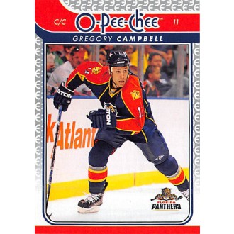 Řadové karty - Campbell Gregory - 2009-10 O-Pee-Chee No.27