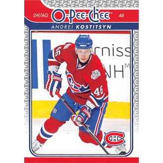 Řadové karty - Kostitsyn Andrei - 2009-10 O-Pee-Chee No.199