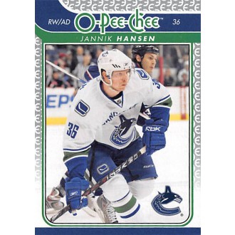 Řadové karty - Hansen Jannik - 2009-10 O-Pee-Chee No.224