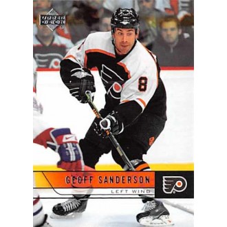 Řadové karty - Sanderson Geoff - 2006-07 Upper Deck No.394