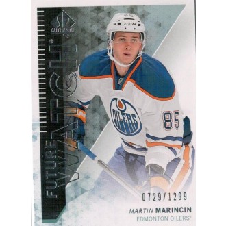 Řadové karty - Marinčin Martin - 2013-14 SP Authentic No.259