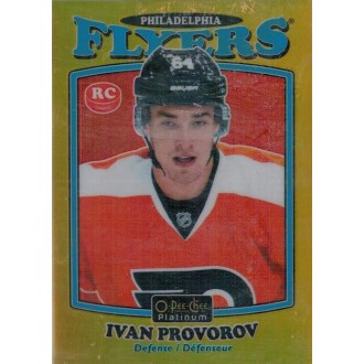 Insertní karty - Provorov Ivan - 2016-17 O-Pee-Chee Platinum Retro Gold Rainbow No.R92