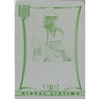 Insertní karty - Jaškin Dmitrij - 2013-14 Select Printing Plate Yellow No.251