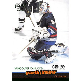 Paralelní karty - Snow Garth - 1999-00 Pacific Emerald Green No.433