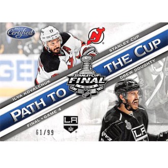 Insertní karty - Kovalchuk Ilya, Doughty Drew - 2012-13 Certified Path to the Cup Stanley Cup Finals No.PSCF4