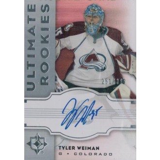 Podepsané karty - Weiman  Tyler - 2007-08 Ultimate Collection No.156