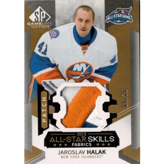 Patch karty - Halák Jaroslav - 2015-16 SP Game Used All-Star Skills Fabrics Patch No.AS12