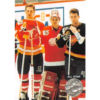 Řadové karty - Cheveldae Tim, Linden Trevor, Roberts Gary - 1991-92 Pro Set Platinum No.280