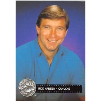 Řadové karty - Hansen Rick - 1991-92 Pro Set Platinum No.296