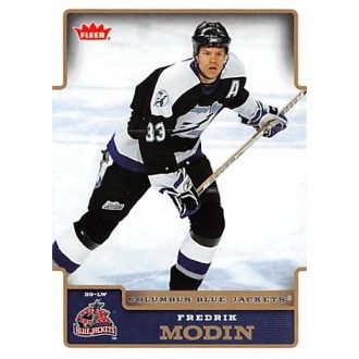 Řadové karty - Modin Fredrik - 2006-07 Fleer No.57