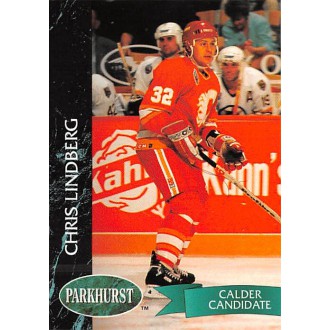 Řadové karty - Lindberg Chris - 1992-93 Parkhurst No.27