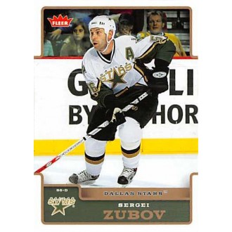 Řadové karty - Zubov Sergei - 2006-07 Fleer No.68