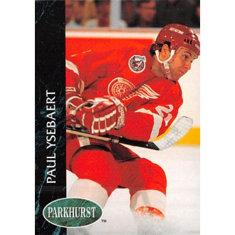 Řadové karty - Ysebaert Paul - 1992-93 Parkhurst No.43