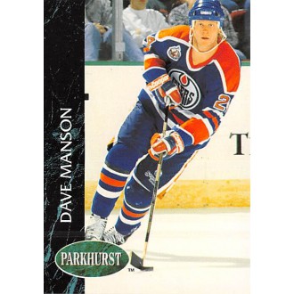 Řadové karty - Manson Dave - 1992-93 Parkhurst No.47