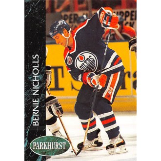 Řadové karty - Nicholls Bernie - 1992-93 Parkhurst No.49