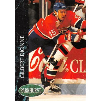 Řadové karty - Dionne Gilbert - 1992-93 Parkhurst No.81