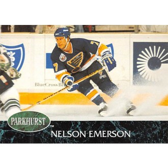 Řadové karty - Emerson Nelson - 1992-93 Parkhurst No.152