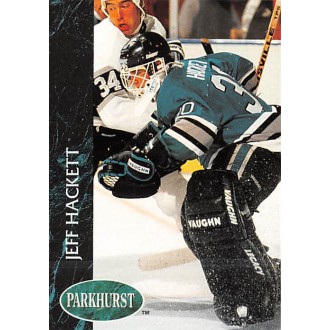 Řadové karty - Hackett Jeff - 1992-93 Parkhurst No.162