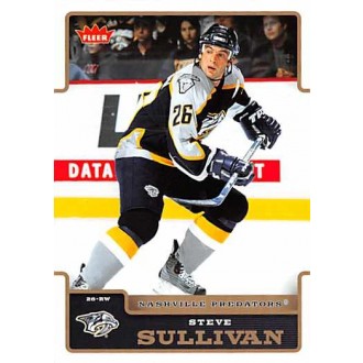 Řadové karty - Sullivan Steve - 2006-07 Fleer No.110