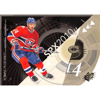 Řadové karty - Plekanec Tomáš - 2010-11 SPx No.51