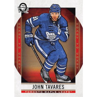 Insertní karty - Tavares John - 2018-19 O-Pee-Chee Coast to Coast No.73