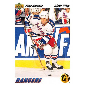 Řadové karty - Amonte Tony - 1991-92 Upper Deck No.450