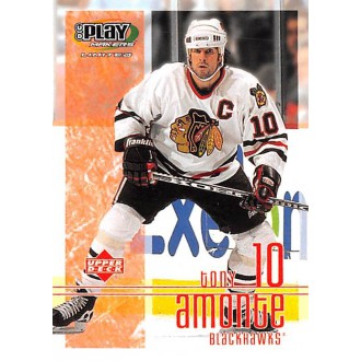 Řadové karty - Amonte Tony - 2001-02 Playmakers No.22