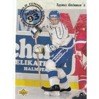 Řadové karty - Grönman Tuomas - 1993-94 Upper Deck No.270
