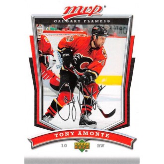 Řadové karty - Amonte Tony - 2007-08 MVP No.121