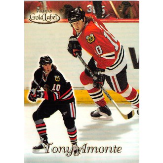 Řadové karty - Amonte Tony - 1999-00 Topps Gold Label Class 1 No.8