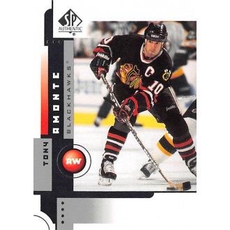 Řadové karty - Amonte Tony - 2001-02 SP Authentic  No.14