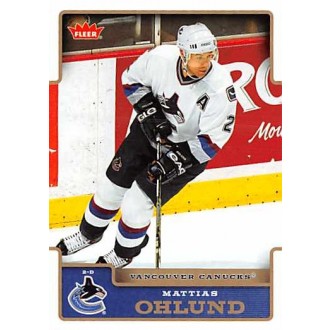 Řadové karty - Ohlund Mattias - 2006-07 Fleer No.191