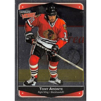 Řadové karty - Amonte Tony - 1999-00 Ultimate Victory No.19