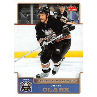 Řadové karty - Clark Chris - 2006-07 Fleer No.199