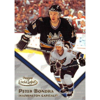 Řadové karty - Bondra Peter - 2000-01 Topps Gold Label Class 1 No.43