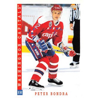 Řadové karty - Bondra Peter - 1993-94 Score Canadian No.344