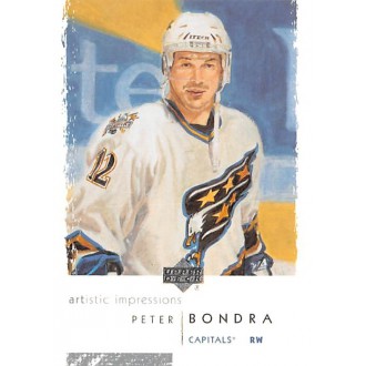 Řadové karty - Bondra Peter - 2002-03 Artistic Impressions No.89