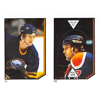 Řadové karty - Coffey Paul, Housley Phil - 1986-87 O-Pee-Chee Stickers No.47/188